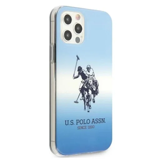 US Polo USHCP12MPCDGBL iPhone 12/12 Pro 6,1" kék Gradient Collection tok - 4