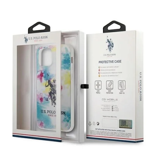 US Polo USHCP12SPCUSML iPhone 12 mini 5,4" multicolor Tie & Dye Collection tok - 10