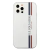 US Polo USHCP12MPCUSSWH iPhone 12/12 Pro 6,1" fehér Tricolor Collection tok - 3