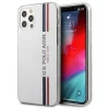 US Polo USHCP12MPCUSSWH iPhone 12/12 Pro 6,1" fehér Tricolor Collection tok