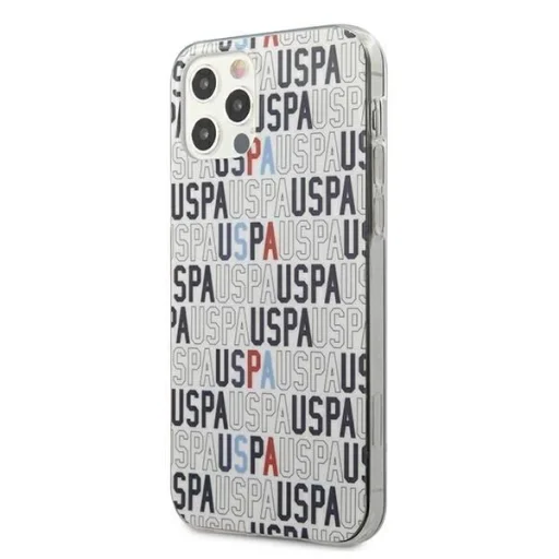 US Polo USHCP12MPCUSPA6 iPhone 12/12 Pro 6,1" fehér/white Logo Mania Collection tok - 2