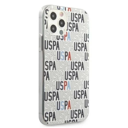 US Polo USHCP12MPCUSPA6 iPhone 12/12 Pro 6,1" fehér/white Logo Mania Collection tok - 4