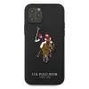 US Polo USHCP12MPUGFLBK iPhone 12/12 Pro 6.1" fekete/fekete Polo Embroidery Kollekció tok thumbnail