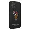 US Polo USHCP12MPUGFLBK iPhone 12/12 Pro 6.1" fekete/fekete Polo Embroidery Kollekció tok thumbnail