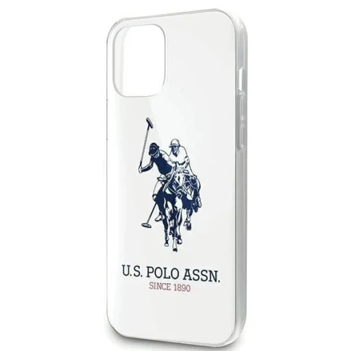 US Polo USHCP12LTPUHRWH iPhone 12 Pro Max 6,7" fehér Shiny Big Logo tok - 4