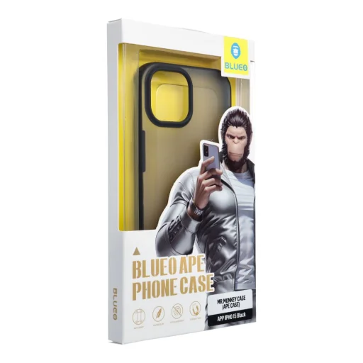 BLUEO APE telefon tok - Apple iPhone 15 fekete - 2