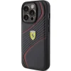 Ferrari Twist Metal Logo tok iPhone 15 Pro - fekete thumbnail