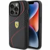 Ferrari Twist Metal Logo tok iPhone 15 Pro - fekete thumbnail