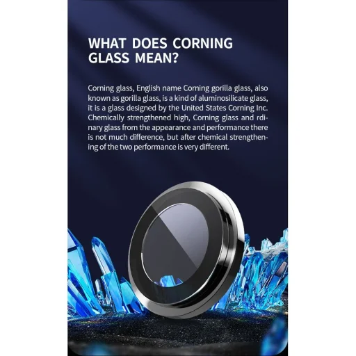 X-ONE Sapphire Camera Armor Pro - iPhone 13/13 mini üvegfólia - 8