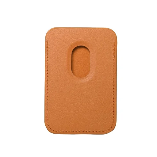 LEATHER MAG WALLET kompatibilis MagSafe narancssárga - 3