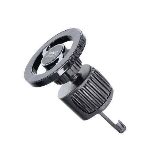 BLUE STAR BARREL mágneses autós szellőzőrács tartó kompatibilis MagSafe fekete - 4