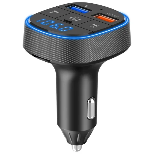 Transmitter FM MP3 Bluetooth 5.0 + TF kártyaolvasó + 2xUSB QC3.0 BC57 - 1