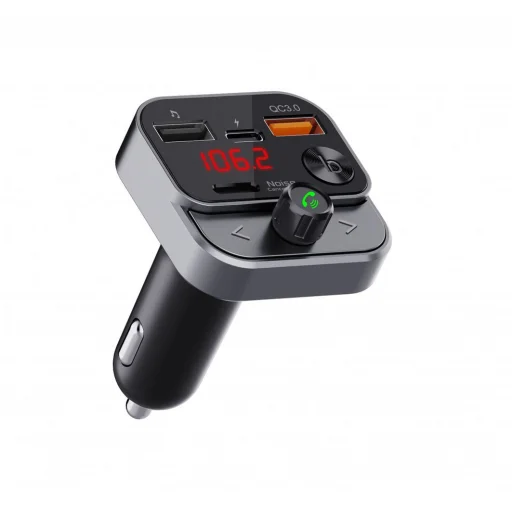 Transmiter FM MP3 Bluetooth 5.0 + USB A QC3.0 + Typ C (összesen 30W) ART FM-84B - 1