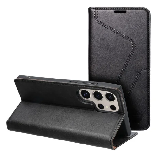 FORCELL F-PROTECT RFID Blocker fliptok Samsung Galaxy S24 Ultra fekete - 1