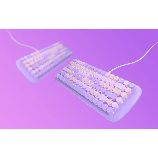 MOFII vezetékes Candy M új billentyűzet (Álomszerű lila) - 6