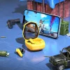 HOCO vezeték nélküli Bluetooth fülhallgató TWS EW28 sárga thumbnail