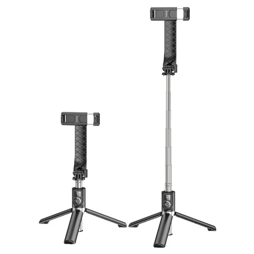 HOCO selfie bot Bluetooth távirányítóval tripod K20 fekete - 2