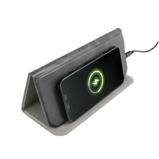 Egérpad vezeték nélküli töltővel 15W OJD-82 barna szürke - 5