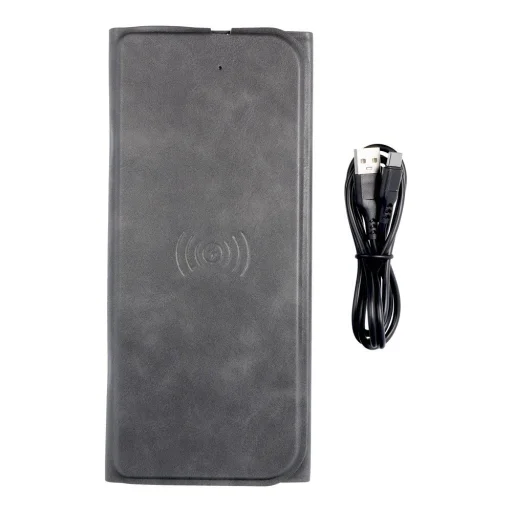 Egérpad vezeték nélküli töltővel 15W OJD-82 barna szürke - 8