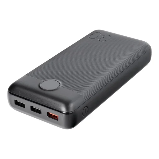 VEGER powerbank 30 000 mAh PD QC3.0 3A 20W L30 (W3008PD) fekete - 31