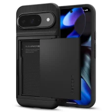 Google Pixel 9 / 9 Pro čierne puzdro SPIGEN Slim Armor CS