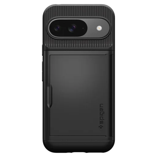 Google Pixel 9 / 9 Pro čierne puzdro SPIGEN Slim Armor CS - 2