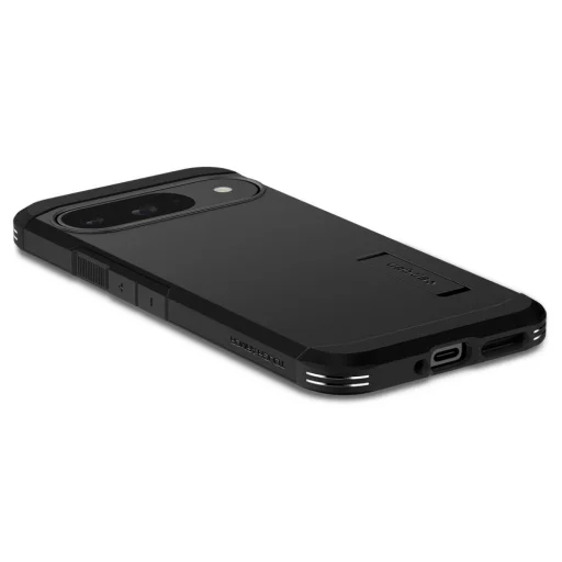  Google Pixel 9 / 9 Pro Fekete SPIGEN TOUGH ARMOR tok - 9