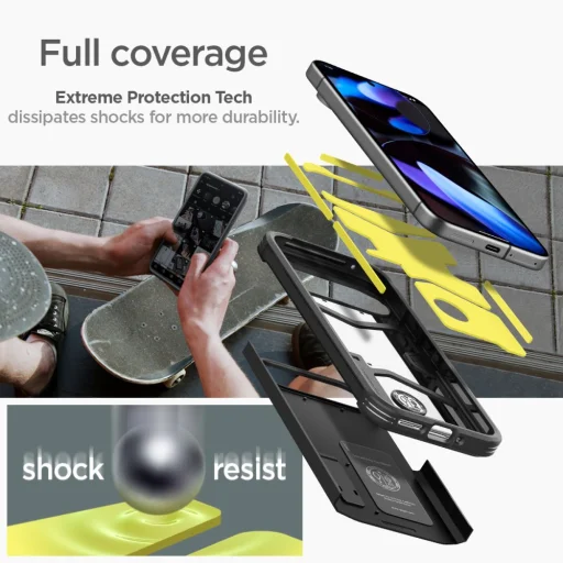  Google Pixel 9 / 9 Pro Fekete SPIGEN TOUGH ARMOR tok - 12