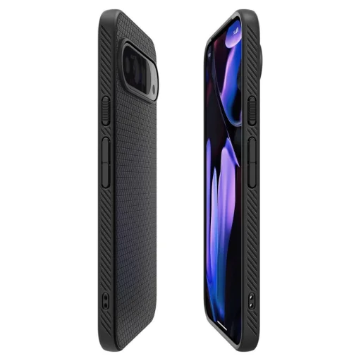  Google Pixel 9 / 9 Pro Matte Black Spigen Liquid Air tok - 7