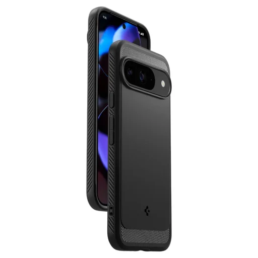  Google Pixel 9 / 9 Pro Matte Black Spigen Rugged Armor Tok - 7