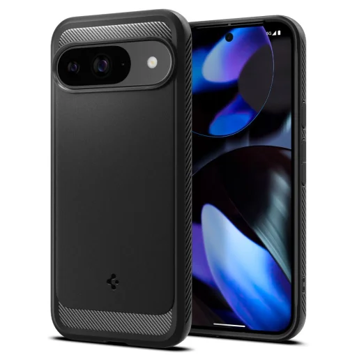  Google Pixel 9 / 9 Pro Matte Black Spigen Rugged Armor Tok - 1