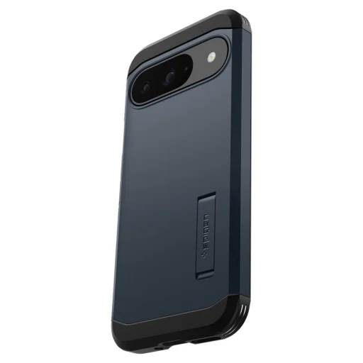 Puzdro Spigen Tough Armor pre Google Pixel 9 / 9 Pro, Metal Slate - 8