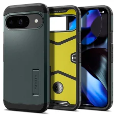Google Pixel 9 / 9 Pro puzdro Spigen Tough Armor Abyss Green