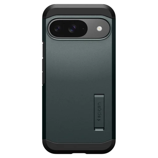 Google Pixel 9 / 9 Pro puzdro Spigen Tough Armor Abyss Green - 2