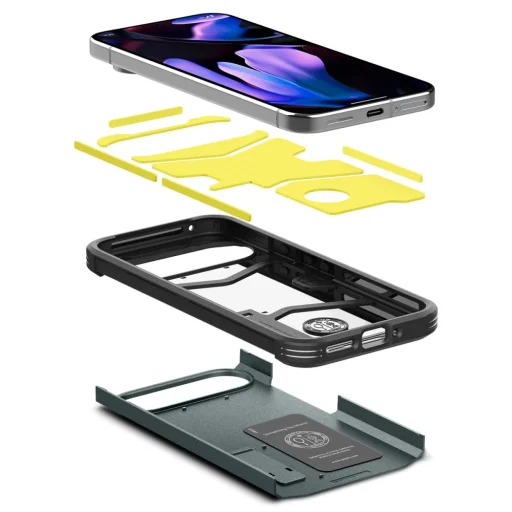  Google Pixel 9 Pro Xl Abyss Green Spigen Tough Armor Tok - 6