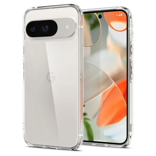  Google Pixel 9 / 9 Pro Crystal Clear Spigen Ultra Hybrid tok - 1