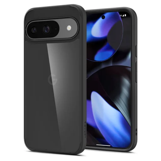 Google Pixel 9 / 9 Pro matné čierne puzdro Spigen Ultra Hybrid - 2