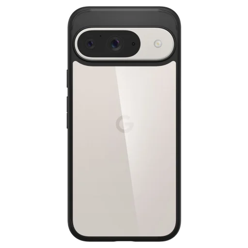 Google Pixel 9 / 9 Pro matné čierne puzdro Spigen Ultra Hybrid - 5