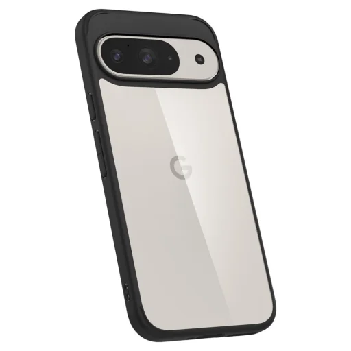 Google Pixel 9 / 9 Pro matné čierne puzdro Spigen Ultra Hybrid - 9