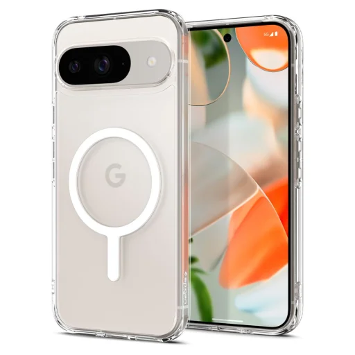  Google Pixel 9 Pro Fehér Spigen Ultra Hybrid Onetap Ring Magsafe tok - 1