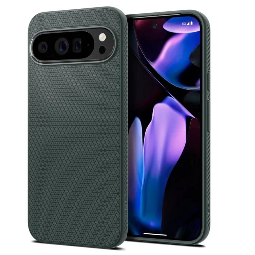  Google Pixel 9 Pro XL Abyss Zöld Spigen Liquid Air Tok - 1
