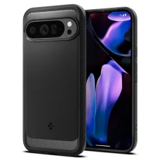  Google Pixel 9 Pro Xl Matt Fekete Spigen Rugged Armor Tok