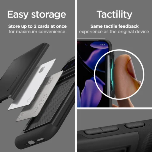  Google Pixel 9 Pro Xl Fekete Spigen Slim Armor Cs Tok - 16