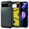  Google Pixel 9 Pro Xl Abyss Green Spigen Tough Armor Tok - 1