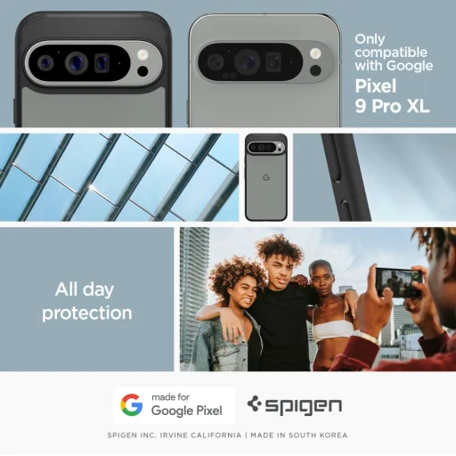  Google Pixel 9 Pro Xl Matt Fekete Spigen Ultra Hybrid Tok - 15