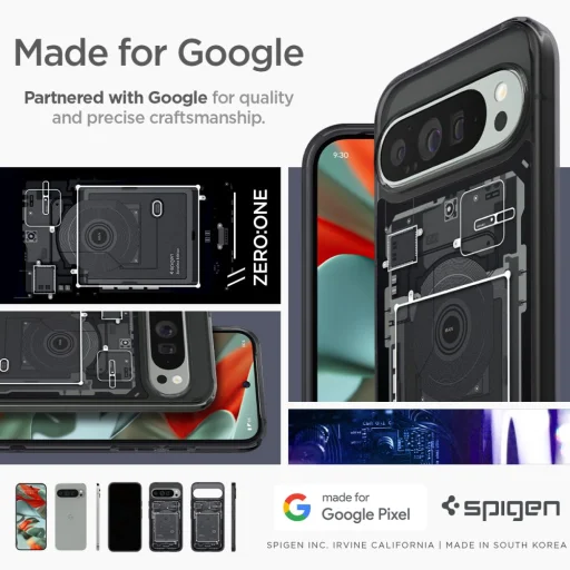  Google Pixel 9 Pro Xl Zero One Spigen Ultra Hybrid Tok - 16