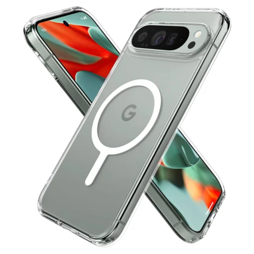  Google Pixel 9 Pro Xl Fehér Spigen Ultra Hybrid Onetap Ring Magsafe tok - 6