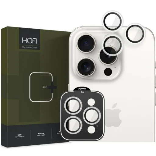 Hofi Camring Pro+ Iphone 15 Pro / 15 Pro Max Kameraüveg Clear üvegfólia - 1