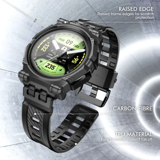 Galaxy Watch 5 Pro (45 Mm) Fekete Supcase Iblsn Armorbox 2-set Tok - 4