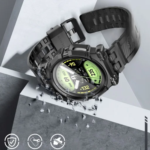  Galaxy Watch 5 Pro (45 Mm) Fekete Supcase Iblsn Armorbox 2-set Tok - 5